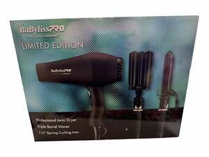 New! BaBylissPro LIMITED EDITION Porcelain Ceramic Styling Set
